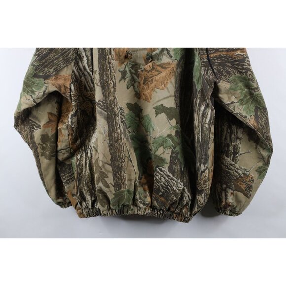 Vintage 90s Mens XL Distressed Quilted Realtree Camouflage Hooded Jacket AS IS - Picture 16 of 16